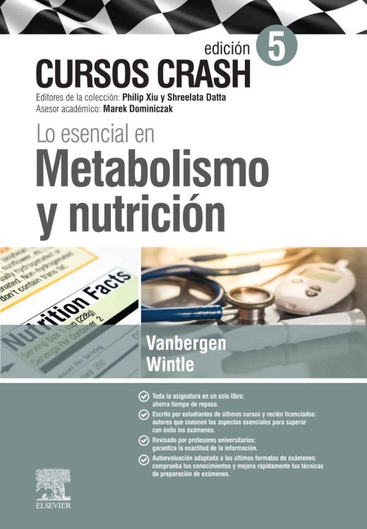 VANBERGEN, O., LO ESENCIAL EN METABOLISMO Y NUTRICIÓN 5 ED. © 2019