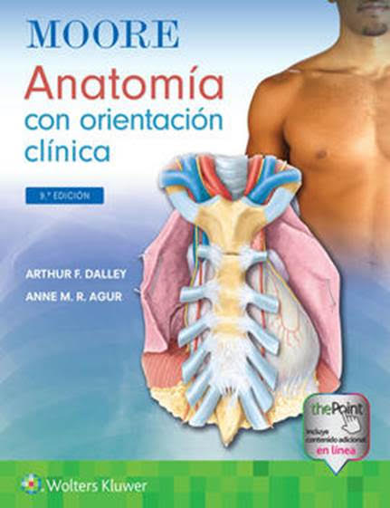 MOORE- ANATOMÍA CON ORIENTACIÓN CLÍNICA 9 Edición, 2022